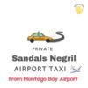 Sandals Negril airport transfer